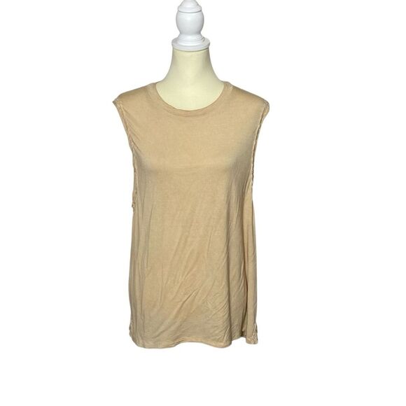 POL Lightweight Crewneck Muscle Tank Women's Size Large - Picture 1 of 16